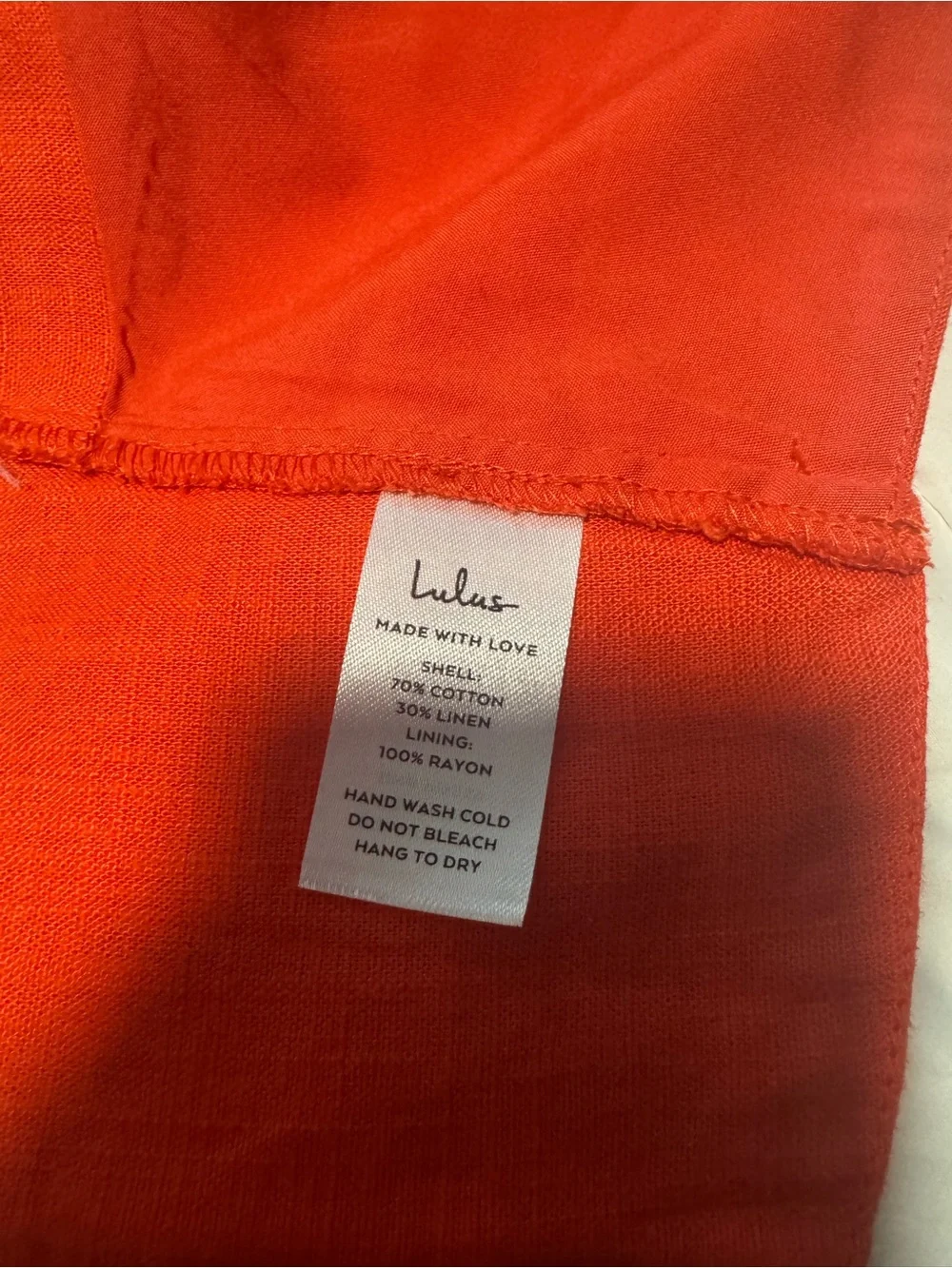 Lulu's Bright Orange Wide-Leg Palazzo Pants with matching crop top